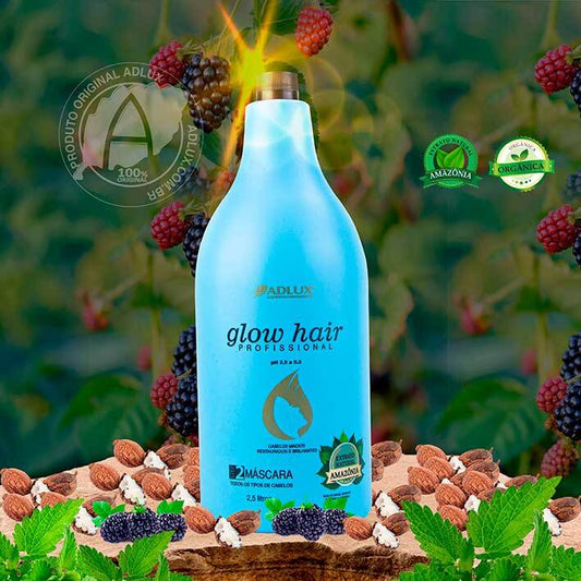 Glow Hair Máscara Profissional - 2.5l (Sem Válvula)